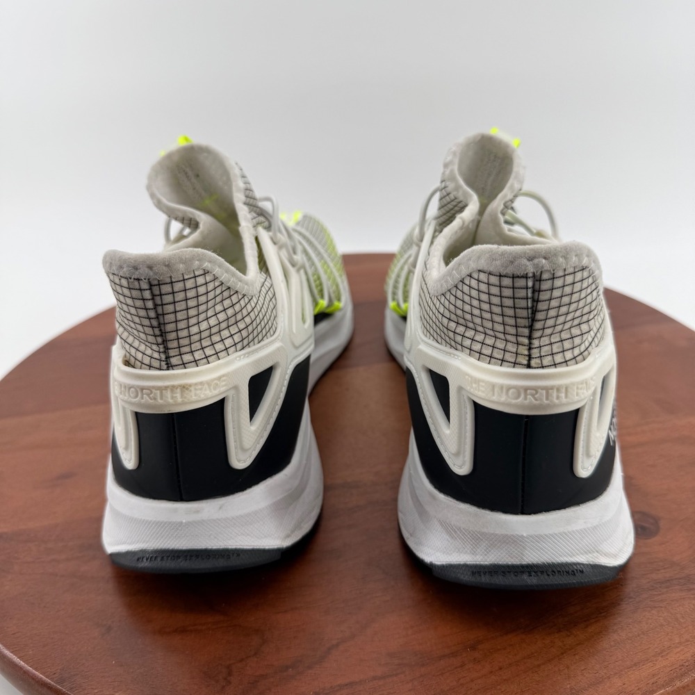 The North Face Oxeye Tech White/LED Yellow Trail Running Shoes NF0A7W5U Men's 12 - Picture 6 of 10